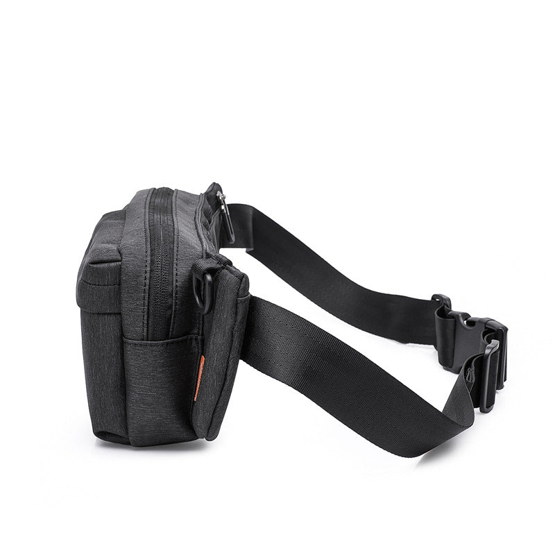 Men's Chest Bag Multifunctional Fashion Waist Bag Outdoor Messenger Casual Shoulder Bag Sports Small Backpack