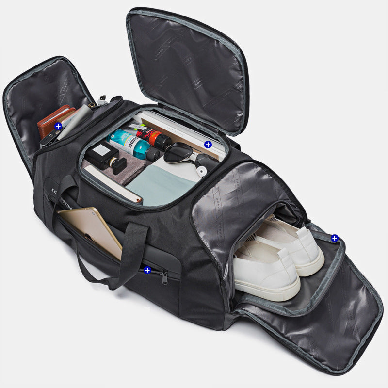 New Cool Fashion Large Capacity Multi-Compartment Backpack Men's Backpack All-Match Outdoor Travel Bag Multi-Purpose