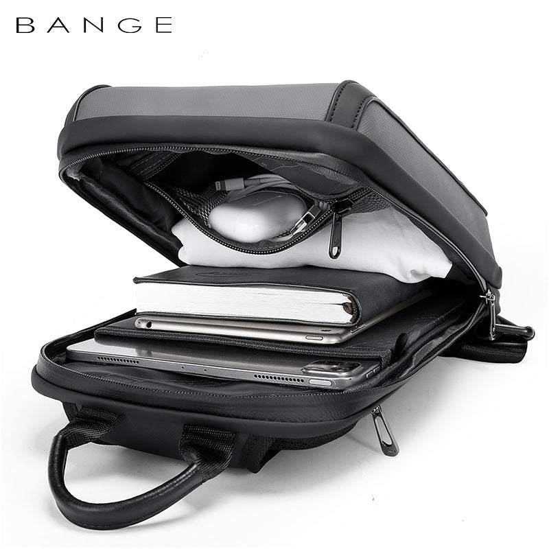 New Chest Bag Korean Version Men's Bag Messenger Bag Men's Casual Shoulder Bag Large Capacity Sling Bag