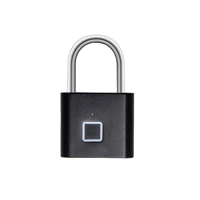 Convenient Fingerprint Lock Padlock Unlock with One Touch, Heavy Duty Weatherproof Portable Security Lock for School, Outdoor
