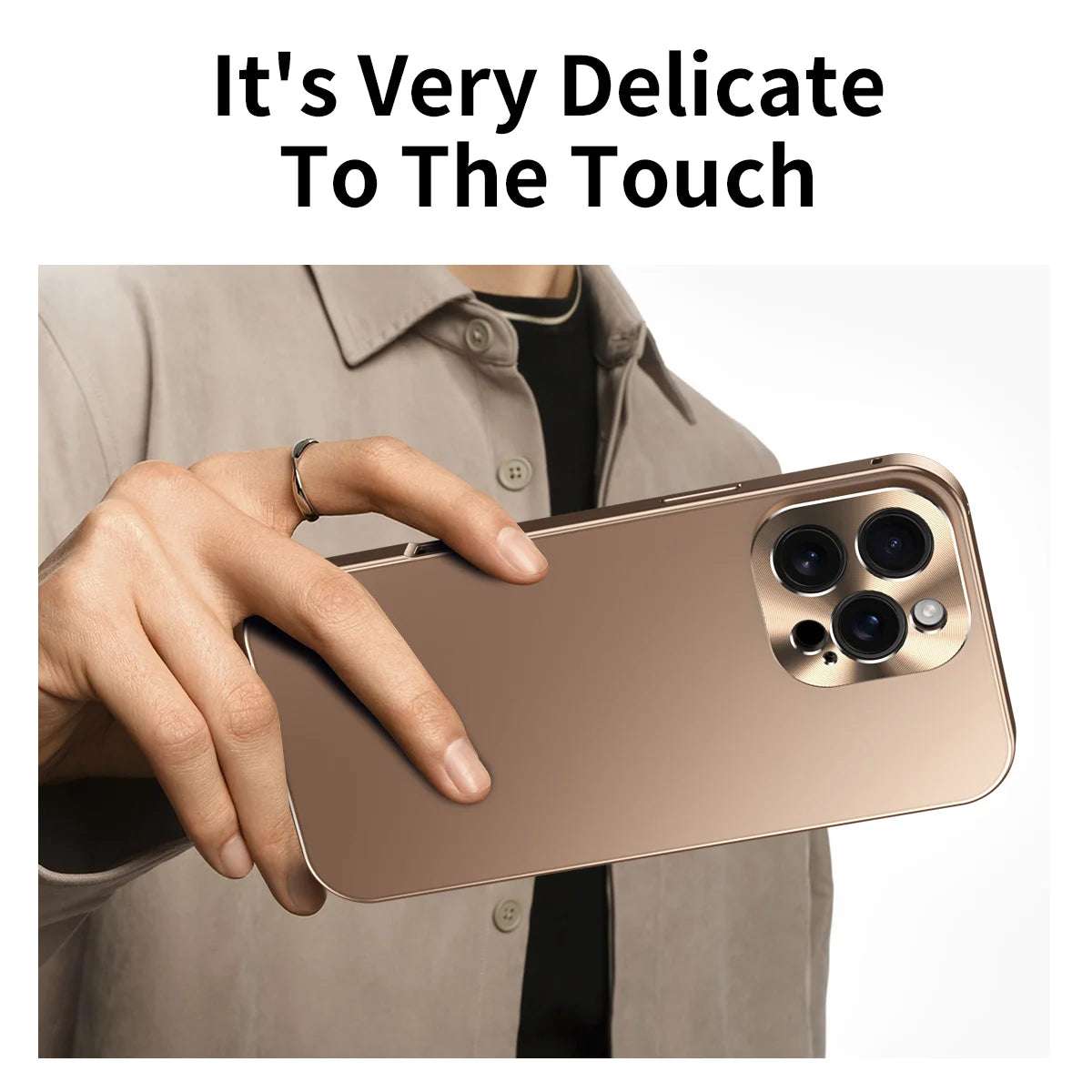 Luxury Aluminum Metal Frame Phone Case For Iphone 16 15 Pro Max 16ProMax Metal Frame PC Back Panel Shockproof Phone Cover