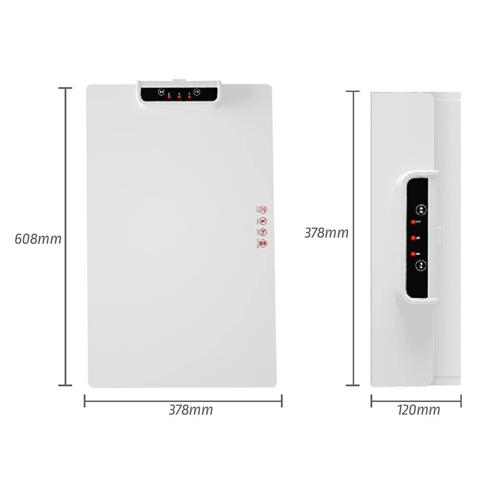 240 W, schnelles Erhitzen von Lebensmitteln, elektrisches Warmhaltetablett, faltbare Warmhalteplatte, einstellbare Temperatur 60 ℃ - 100 ℃, hält Lebensmittel konstant heiß