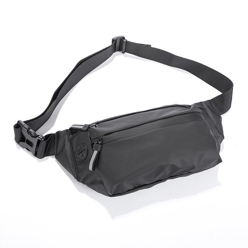 Waterproof Man Waist Bag Fashion Chest Pack Outdoor Sports Crossbody Bag Casual Travel Male Bum Belt Bag 