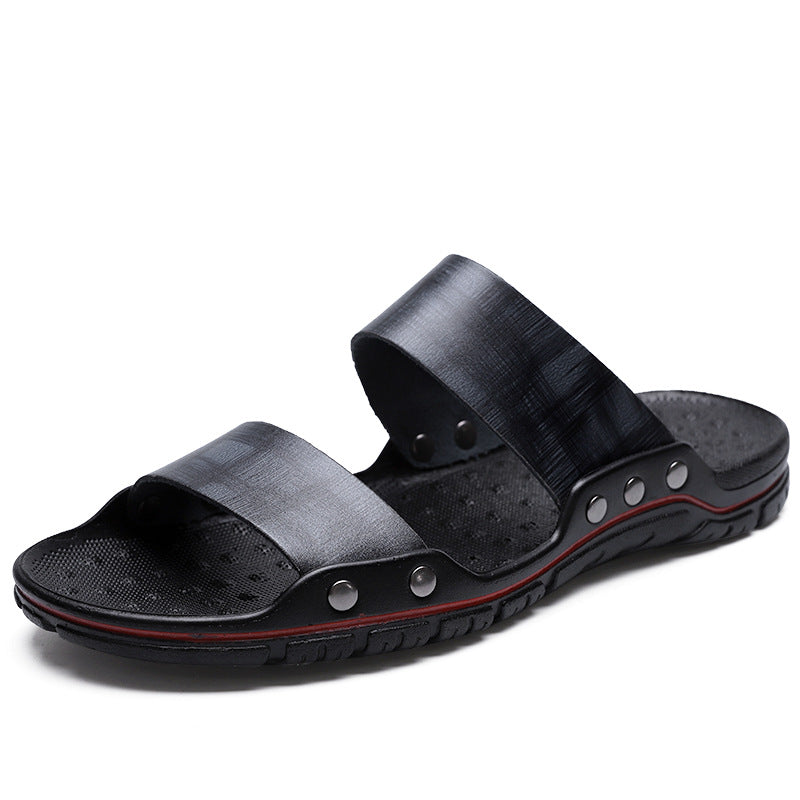 Summer Slippers Men's All-match Men's Casual Beach Shoes 47 48 Cross-border Plus Size Sandals Men