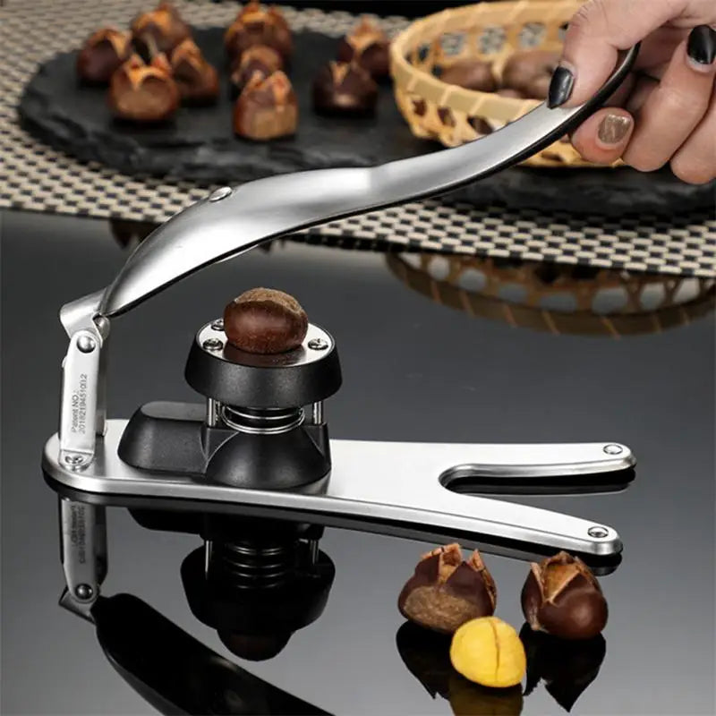 1/2/3PCS Stainless Steel Chestnut Clip Nut Tongs Quick Nutcracker Sheller Nut Opener Cutter Gadget Kitchen Accessories 2023