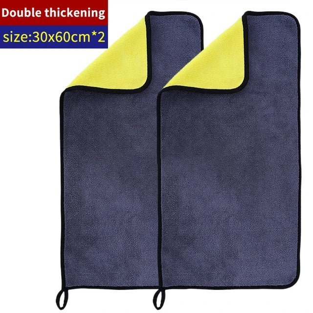 1/3/5Pcs Microfiber Cleaning Towel Car Cleaning Cloths Professional Detailing Car Drying Microfiber Towel Wash Towel Accessories