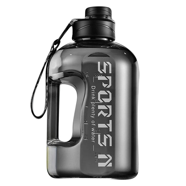 1.7L/2.7L borraccia sportiva palestra ciclismo tazza portatile bottiglia d'acqua di grande capacità per Fitness campeggio uomo bollitore d'acqua