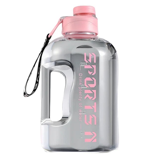 1.7L/2.7L borraccia sportiva palestra ciclismo tazza portatile bottiglia d'acqua di grande capacità per Fitness campeggio uomo bollitore d'acqua