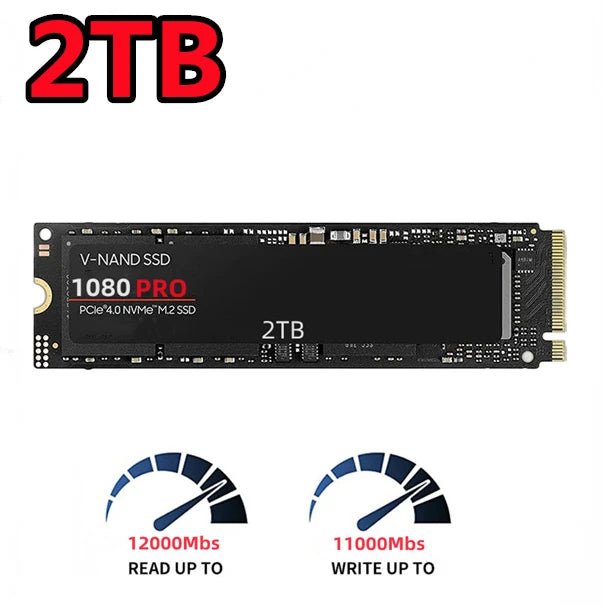 1080 PRO 8TB 4TB 2TB marca SSD M.2 2280 PCIe Gen 5.0x4 NVME disco rigido a stato solido per PC Desktop PS5 Game Laptop