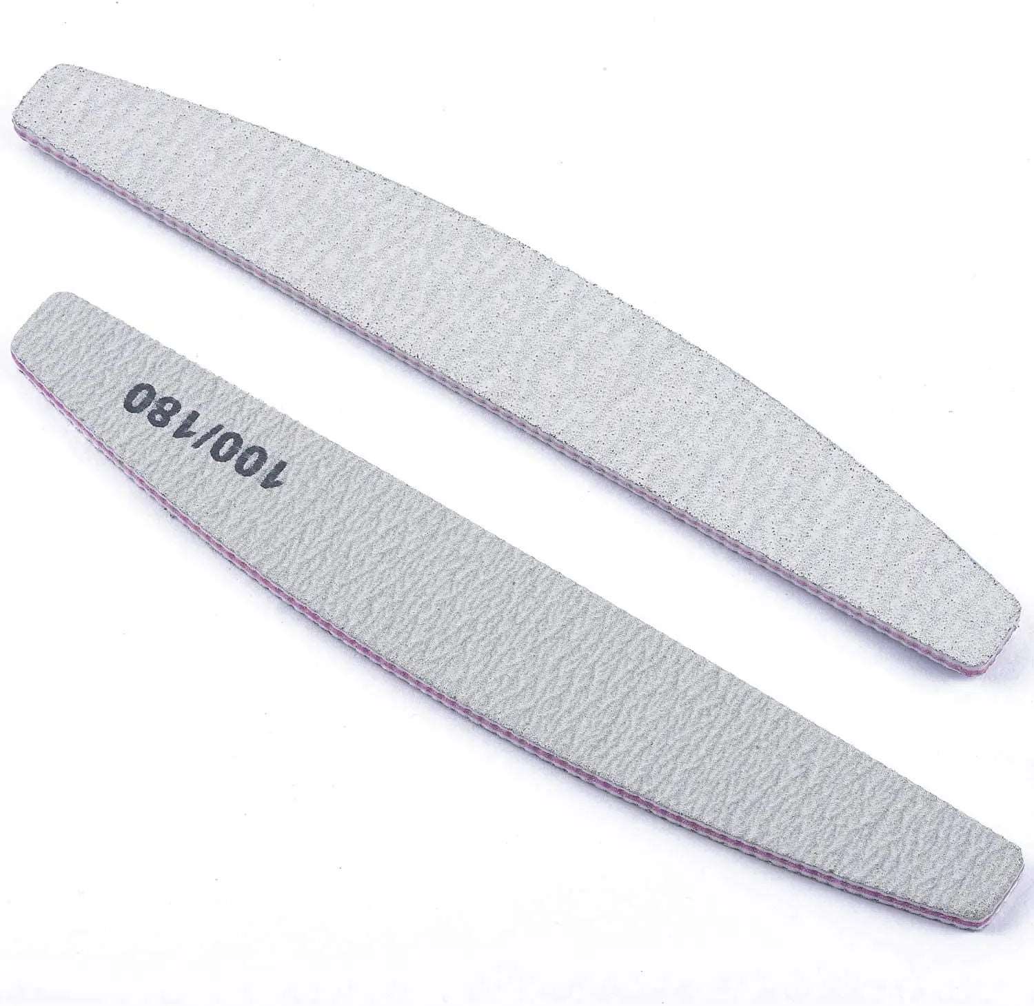 10pcs Different Shape Emery Nail File Personalized Nail File With Sanding Paper 100/180