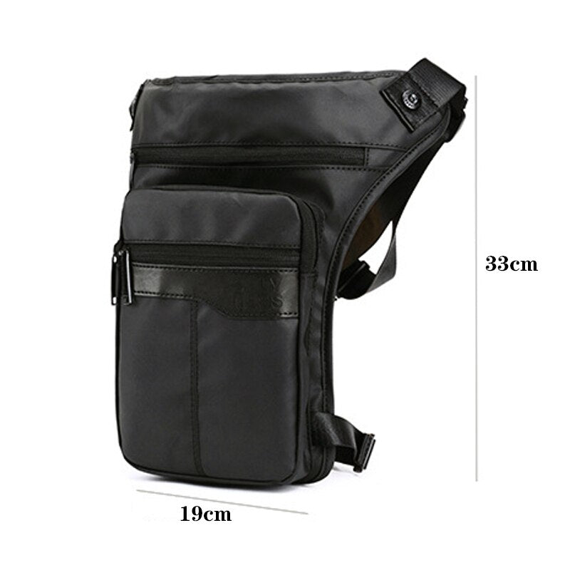 Motorcycle riding waist and leg bag outdoor tactical multi-function package trendy men's bag travel sports waist bag luya fishing gear bag