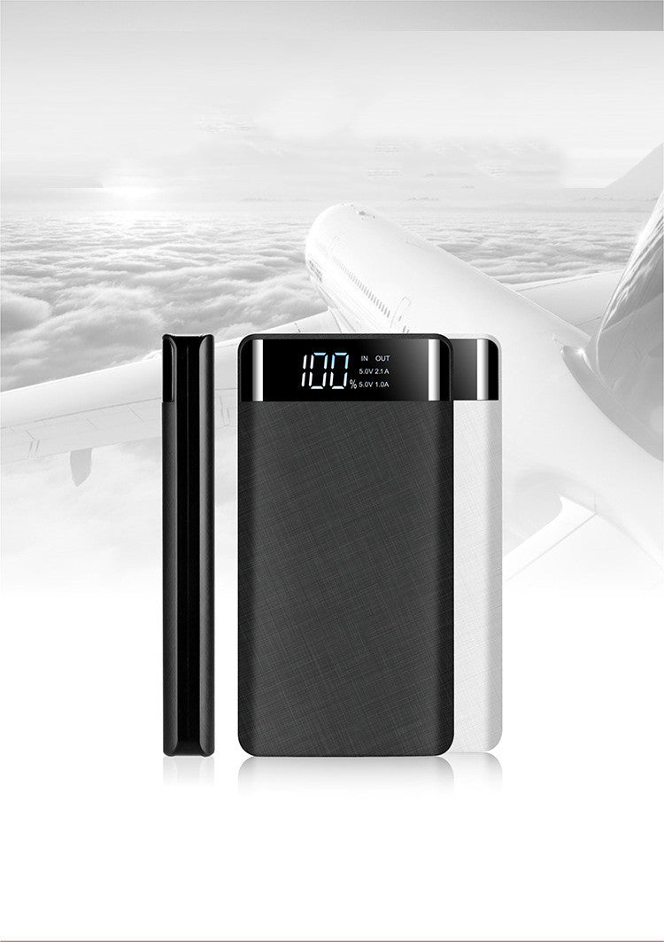 Powerbank 20000 mAh, kreative 80000 m digitale Display-Powerbank