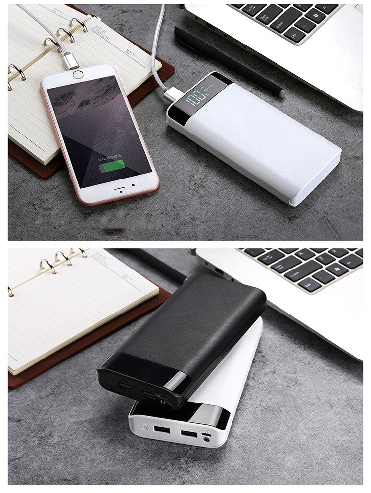 Powerbank 20000 mAh, kreative 80000 m digitale Display-Powerbank