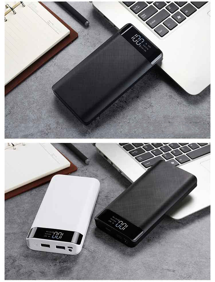 Powerbank 20000 mAh, kreative 80000 m digitale Display-Powerbank