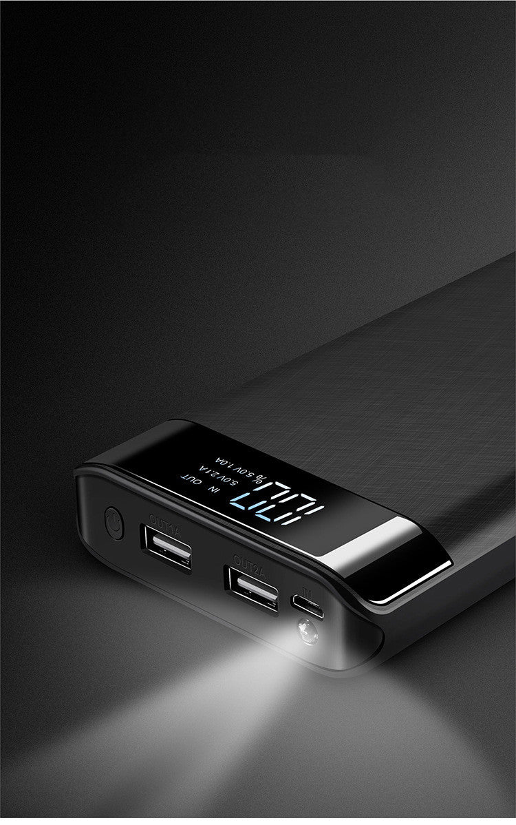 Powerbank 20000 mAh, kreative 80000 m digitale Display-Powerbank