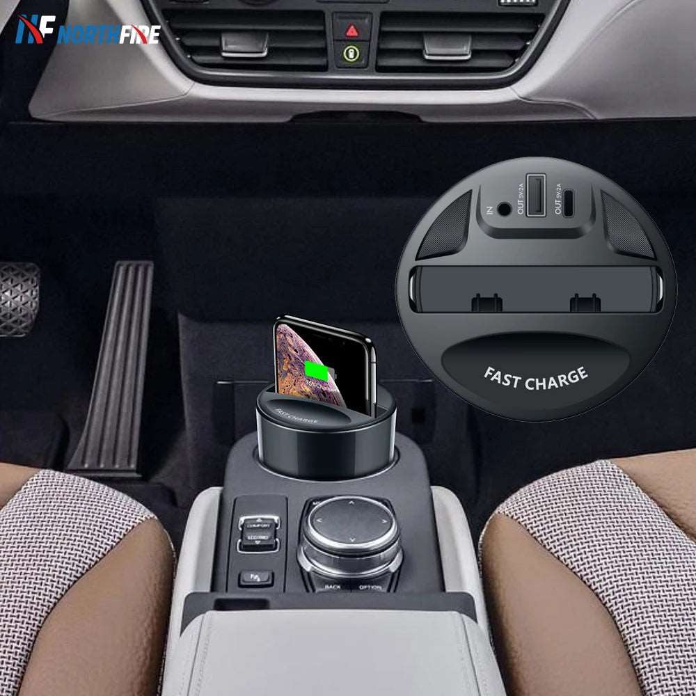 Car Wireless Charging Cup Wireless Charging Bracket Cup Suitable For Samsung