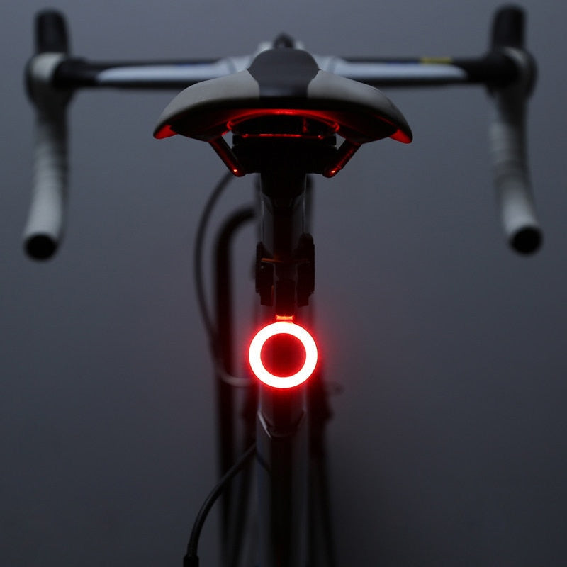 Multi-Beleuchtungsmodi Fahrradlicht USB-Lade-LED-Fahrradlicht Flash-Heck-Fahrradlichter hinten für Berge Fahrrad-Sattelstütze 