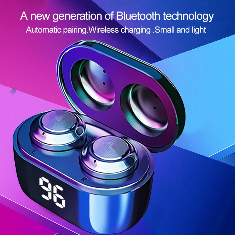 NBL TWS 5.0 Bluetooth Earphone Wireless Headphone IPX4 Waterproof  Stereoe Earbuds Micophone Headest Mini 300mAh Gaming earphone