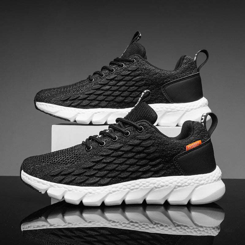 Men's Casual Sports Flying Knit Single Shoes