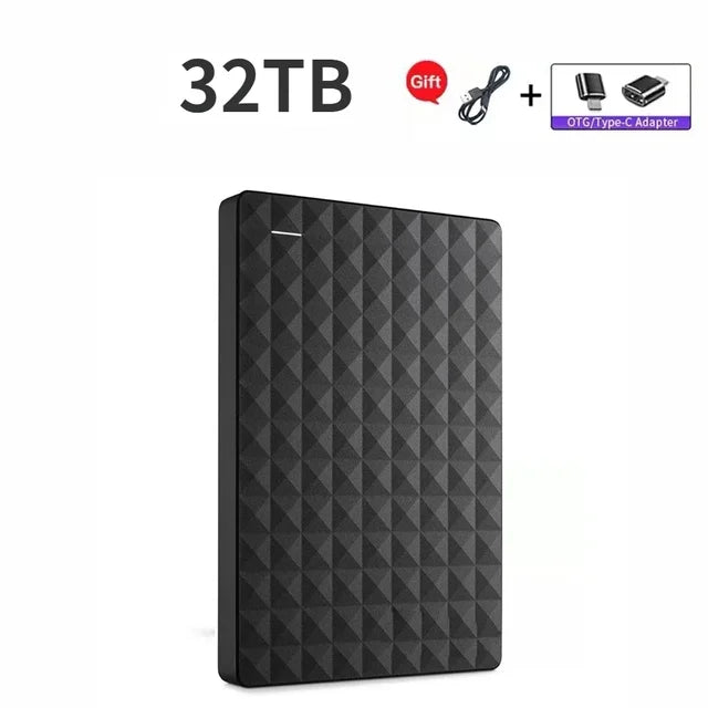 2023 Original Portable SSD Large Capacity 256TB/8TB USB3.1 Interface External Hard Drive 2.5 Inch Compatible with Computer/PS4