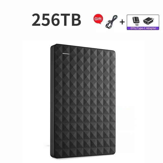 2023 Original Portable SSD Large Capacity 256TB/8TB USB3.1 Interface External Hard Drive 2.5 Inch Compatible with Computer/PS4