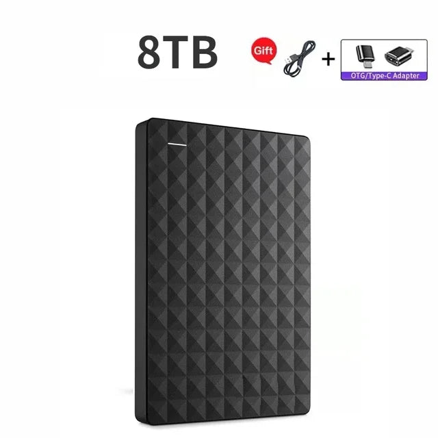 2023 Original Portable SSD Large Capacity 256TB/8TB USB3.1 Interface External Hard Drive 2.5 Inch Compatible with Computer/PS4