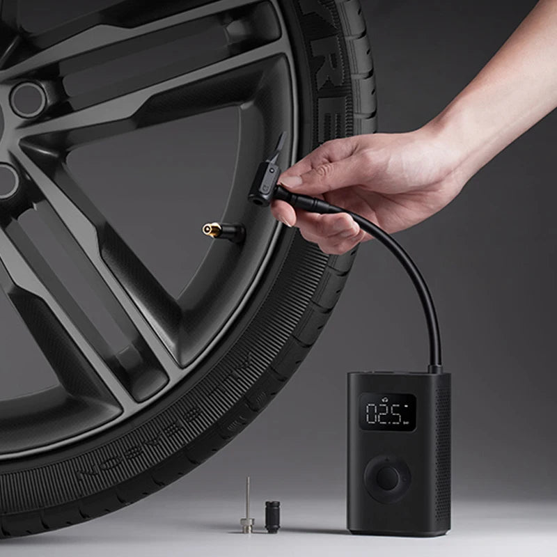 2023 New Xiaomi Mijia Air Compressor 2 Portable Universal Electric Air Pump 2 Tire Sensor Mi Treasure Inflatable 2 for Car Bike