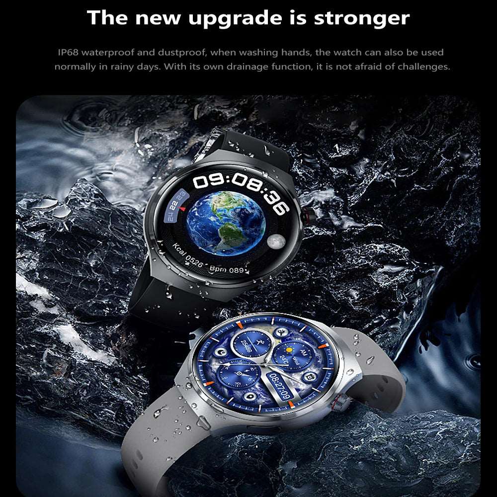 2023 nuovo per Huawei GT4 Pro Smart Watch Men IP68 NFC GPS Tracker AMOLED 360*360 schermo HD frequenza cardiaca Bluetooth Call SmartWatch