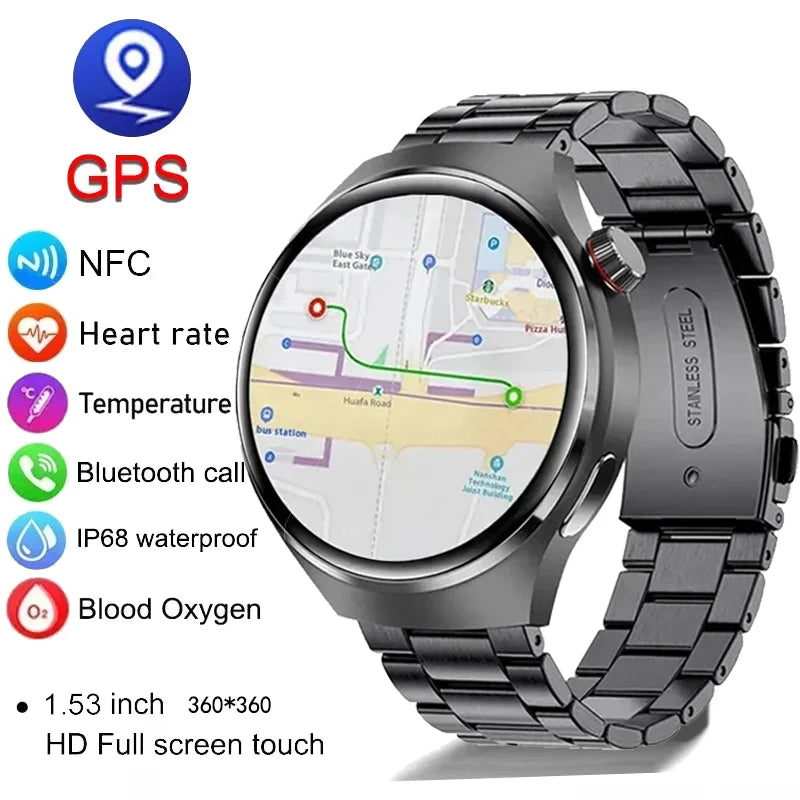 GT4 Pro Smart Watch Men