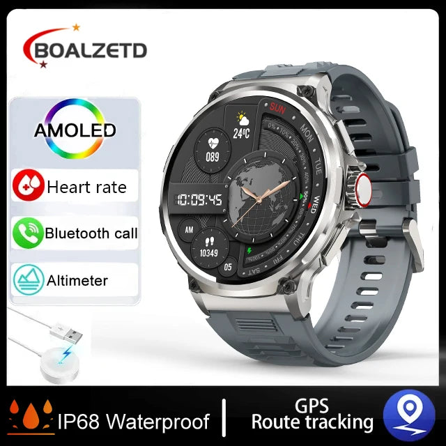 2024 nuovo 1.85 pollici HD Bluetooth Call Smart Watch uomo sport Fitness Tracker cardiofrequenzimetro 710mAh Smartwatch per XIAOMI Android