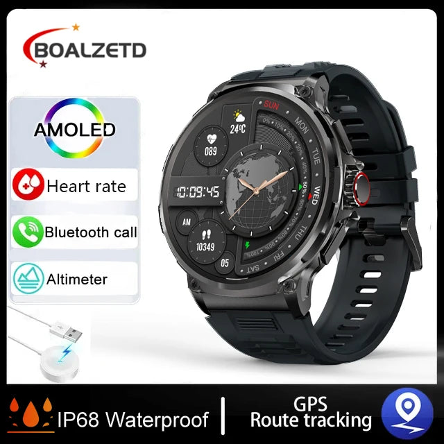 2024 nuovo 1.85 pollici HD Bluetooth Call Smart Watch uomo sport Fitness Tracker cardiofrequenzimetro 710mAh Smartwatch per XIAOMI Android