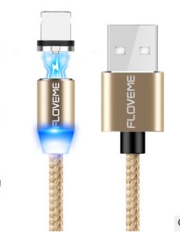 Kompatibel mit Apple, magnetisches Micro-USB-Kabel für Android- und iOS-Geräte