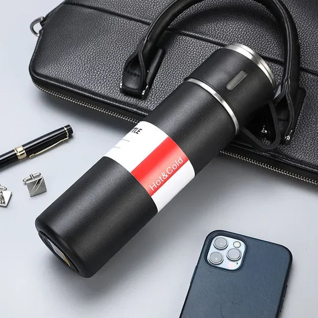 304 Thermos sottovuoto Set di tazze in acciaio inossidabile portatile Sport borsa da viaggio confezione regalo caffè Business bottiglie d'acqua