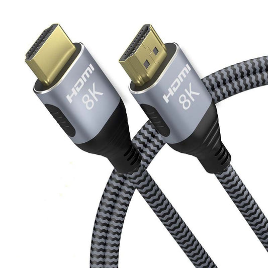 Ultra-Clear Audio and Video Cable With Nylon Braided Mesh