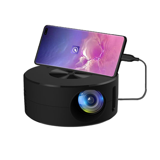 YT200 Home Projector Mini Portable Small Children's Mobile Phone Projection 