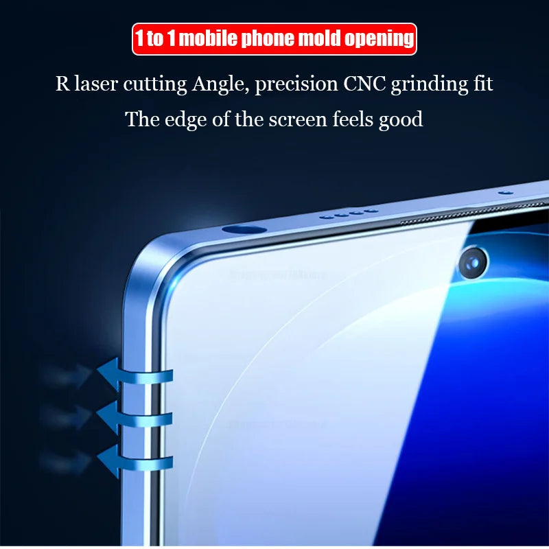 4pcs Tempered Glass for Xiaomi POCO F5 X5 F4 X4 F3 X3 GT Pro Screen Protector On for POCO F5