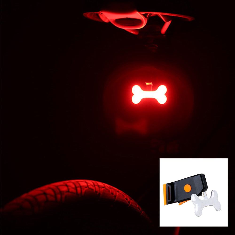 Multi Lighting Modes Bicycle Light USB Charge Led Bike Light Flash Tail Rear Bicycle Lights for Mountains Bike Seatpost