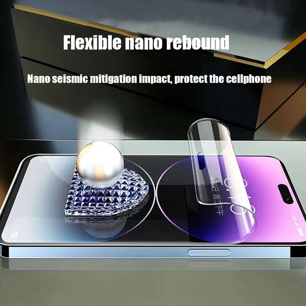 4Pcs Soft Hydrogel Film per iPhone 11 12 13 14 Pro XS Max mini XR X 7 8 Plus SE protezione dello schermo protettiva non in vetro copertura completa