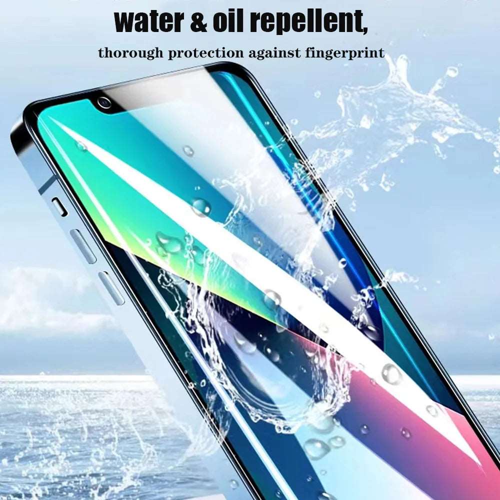 4Pcs Soft Hydrogel Film per iPhone 11 12 13 14 Pro XS Max mini XR X 7 8 Plus SE protezione dello schermo protettiva non in vetro copertura completa