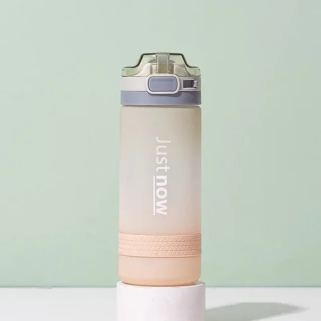 500ml Fashion Water Bottle with Straw BPA Free Portable Outdoor Sport Cute Drinking Plastic Bottles Eco-Friendly Mugs Drinkware