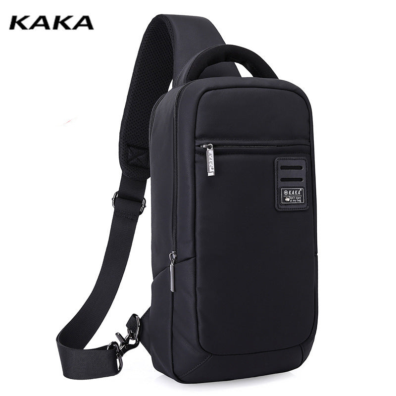 Korean Version Large Capacity Multi-Functional Lightweight Waterproof Men's Chest Bag