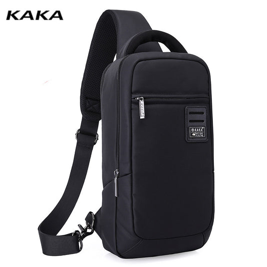 Korean Version Large Capacity Multi-Functional Lightweight Waterproof Men's Chest Bag 