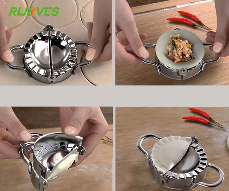 DIY Dumpling Mold Dumpling Wrapper Cutter Making Machine Cooking Pastry Tool Kitchen Tools Dumpling Maker Device