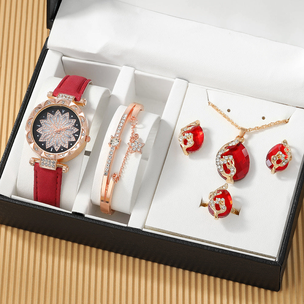 Quartz Watch Five-piece Gift Box