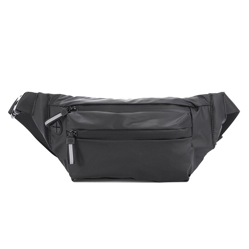 Waterproof Man Waist Bag Fashion Chest Pack Outdoor Sports Crossbody Bag Casual Travel Male Bum Belt Bag 