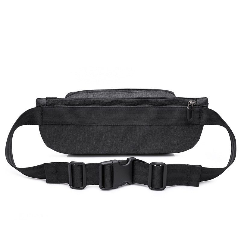 Men's Chest Bag Multifunctional Fashion Waist Bag Outdoor Messenger Casual Shoulder Bag Sports Small Backpack 