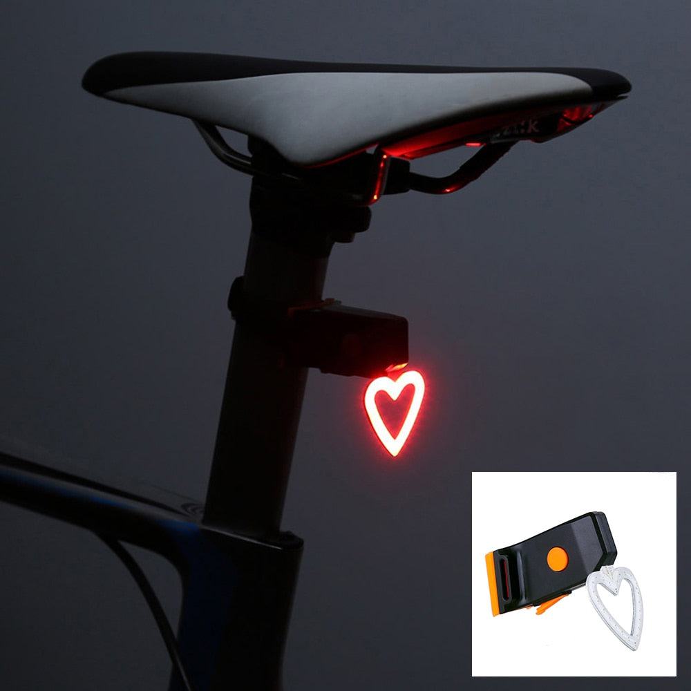 Multi-Beleuchtungsmodi Fahrradlicht USB-Lade-LED-Fahrradlicht Flash-Heck-Fahrradlichter hinten für Berge Fahrrad-Sattelstütze 