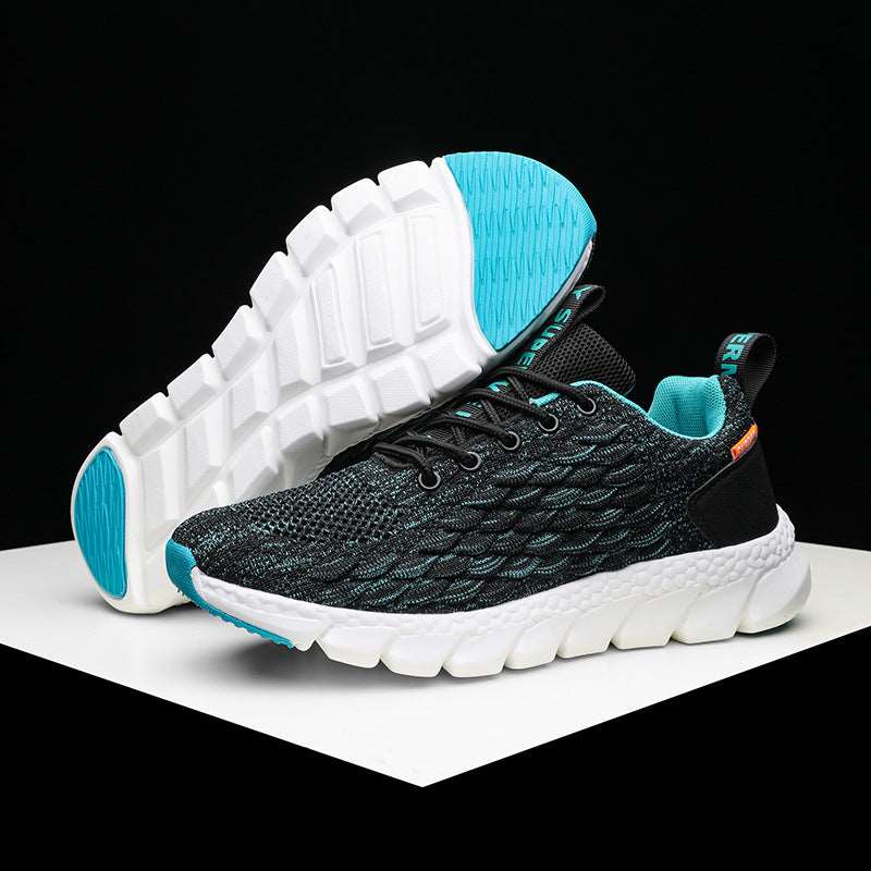 Men's Casual Sports Flying Knit Single Shoes