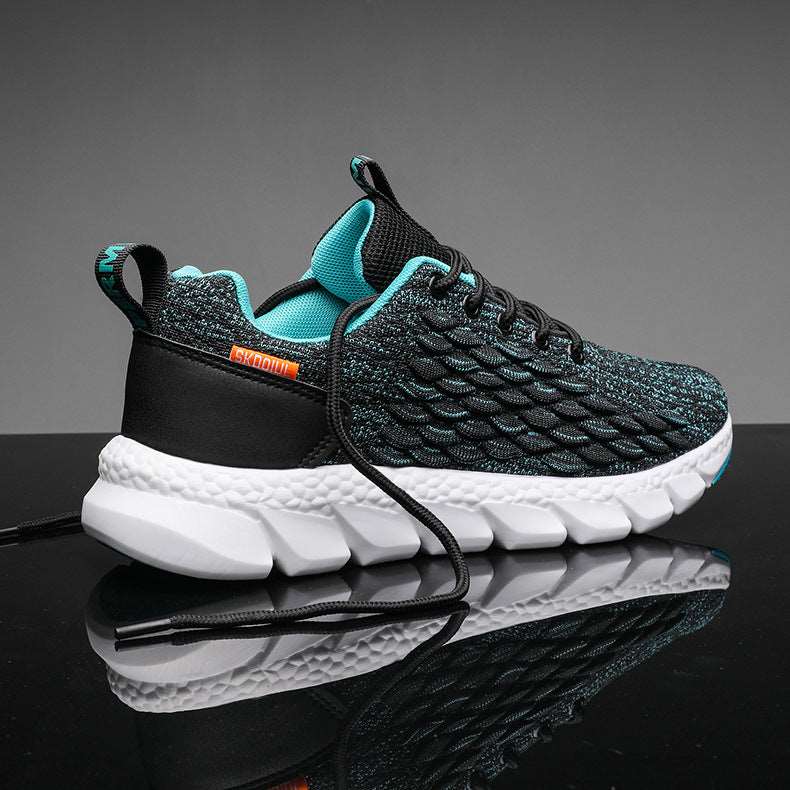 Men's Casual Sports Flying Knit Single Shoes