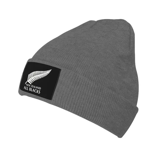 All Blacks Rugby Knitted Hat Beanies Winter Hats Warm Street Cap Men Women